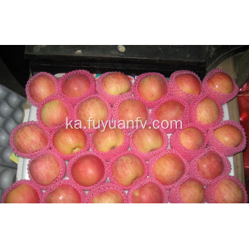 Fresh Fuji Apple- ის სტანდარტული ხარისხის ექსპორტი